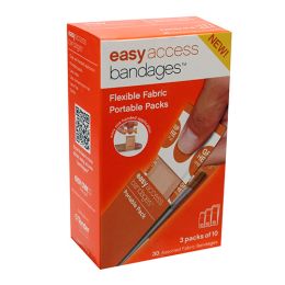 Easy Access Bandages Fabric Asst Size Pk