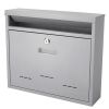 Locking Wall Mount Mailbox (Medium)