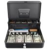 12" Register Style Cash Box w/ Key Lock