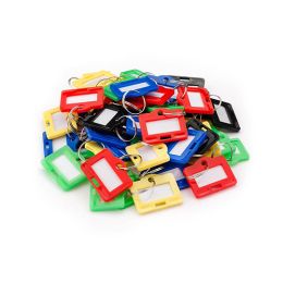50 Key Tags Small, assorted color