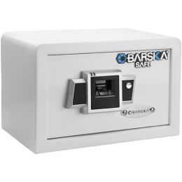 Compact Biometric Safe BX-100, White