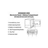7"X12"X10" Standard Digital Pistol Vault
