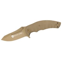 KNIFE,BL NO BOUNDARIES TAN CLM