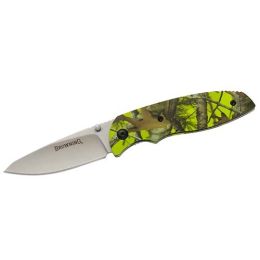 Knife, Edc Folder Green Camo