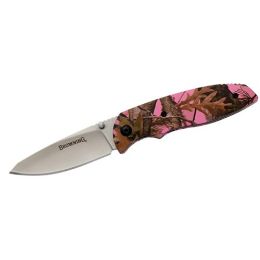 Knife, Edc Folder Pink Camo