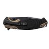 Liner Lock,Drop Pt Blade,Blk/Gold Hdl,CP