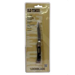 3 7/8" Gunstock Trapper Lock Blade,Clam