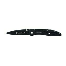 3" Plain Black Blade,Black S.S. Handle,CP