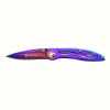 3" Plain Reflective Blade & Handle,Clam