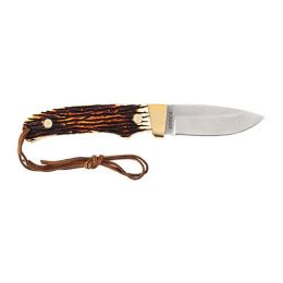 Small Fixed Blade w/Staglon Handle,Clam