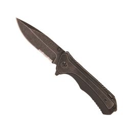 Stonewash S.S. Blade,G10 & Alum Handle,BX