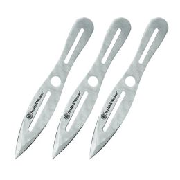 3 pc 10" Throwing Knives w/Sheath,Clam