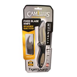 Camillus TIGERSHARP 8" Fixed Blade Knife