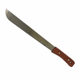 Slim-profile Machete 15"" Blde-Wood Hndle