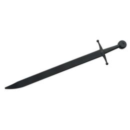 Synth Falchion Sprng Swrd-Blck Bld & Hilt