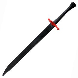 SL Messer Sparring Sword-Blk Bld,Red Grd