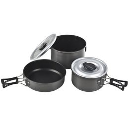 Ridge Hard Anodized Cookset, Med