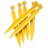 9" ABS Tent Pegs -- pkg of 6