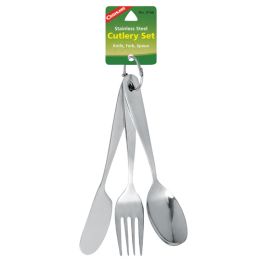 Cutlery Set, 3-Pc Stainless Steel