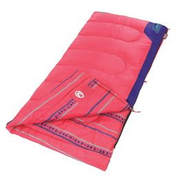 Sleeping Bag Yth 50 Rect Pink