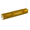 E01 LED Flashlight w/battery, Gold