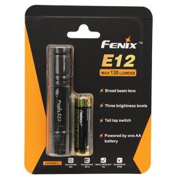 E12 LED Flashlight w/battery