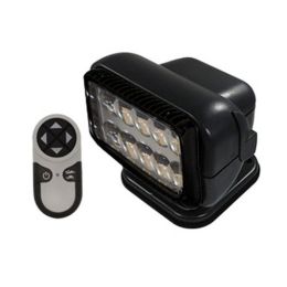 LED Permanent Mount Radioray w/Remote-Blk