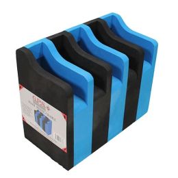 5 Pistol Soft Cradle Holder-Black/Blue