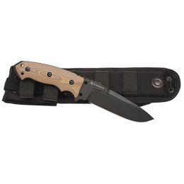 EXF01  5 1/2" DPB Blk Fin Sth G10 GMTan
