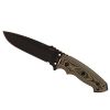 EXF01  5 1/2" DPB Blk Fin Sth G10 GMGrn