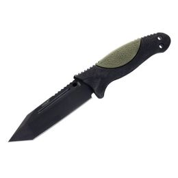 EXF02 4.5" TB Blk Fin OM Rub Grn