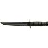 Black Tanto Knife Serrated