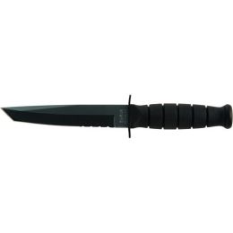 Short Ka-Bar Tanto-Black