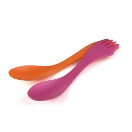 Serving Spork Fuchia and Orange