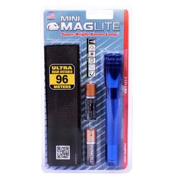 Mini Mag AA Holster Pack Blue