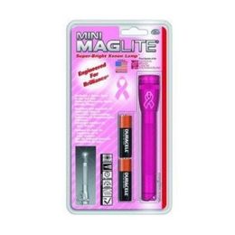 Mini Maglite AA Blister NBCF Pink