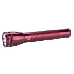 MagLite LED 3C Cell, Display Box,Red