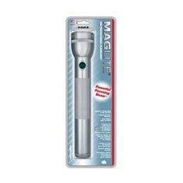 MagLite 3-cell D Blister Gray Pewter