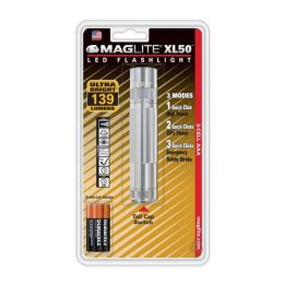 XL 50 3-Cell AAA LED Blstr Pk Slv
