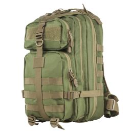 Vism Small Backpack/Green With Tan Trim