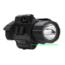 Pistol Flashlight, Strobe & Grn Lsr/Gen 3