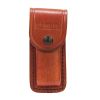 Lockback 4.5" Handle w/Leather Sheath,Bxd