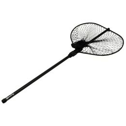 Landing Net,30" Solid Hoop,4 foot Handle