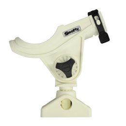 Baitcaster/Spng Rod Hldr,Wht,0241 Side/DM