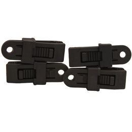 Tarp Clip,Black, 4 per pack