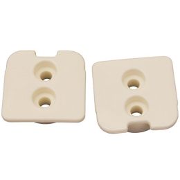 Bulkhead/Gunnl Mnt Only fr Cup Hldr,Wht,2