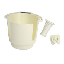 Cup Hldr w/Rod Holder Post & Bulkhead,Wht