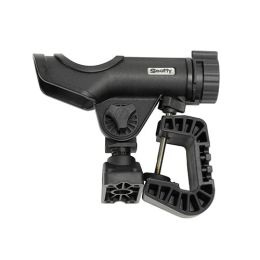Powerlock Rod Hldr w/0449 Clamp Mount,Blk