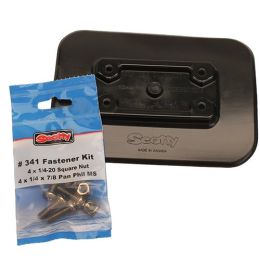 Glue-On Pad For Inflatable Boats,Black