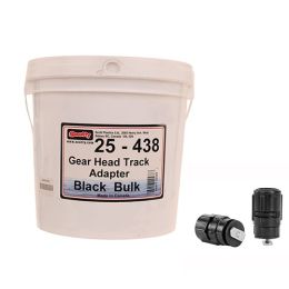 Gear Head Track Adapter,Bucket of 25